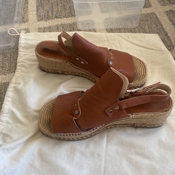 Rag & Bone Brown Espadrille Size 8 - Picture 4 of 5
